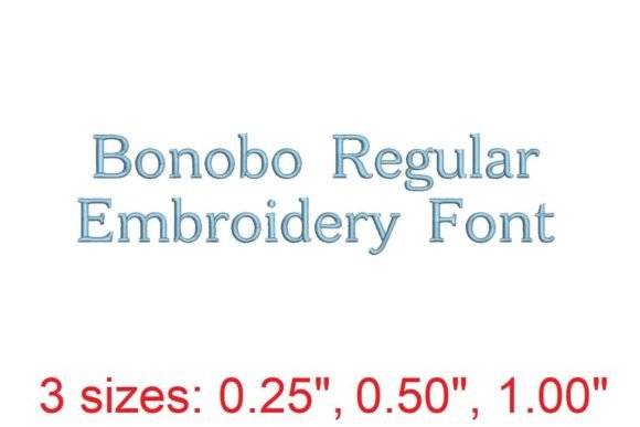 Bonobo Regular Embroidery Font: A Seller’s Review