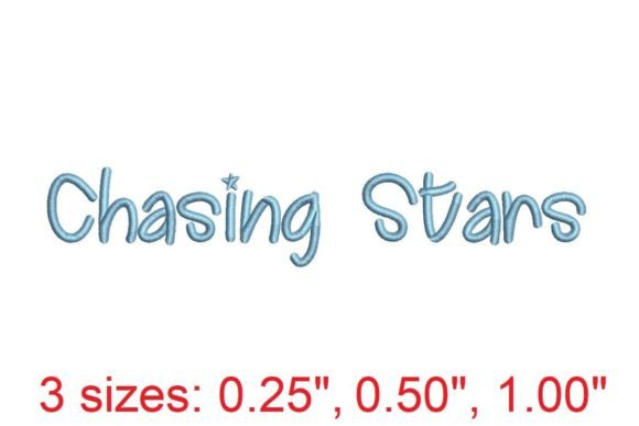 Chasing Stars Embroidery Font: A Designer’s Review