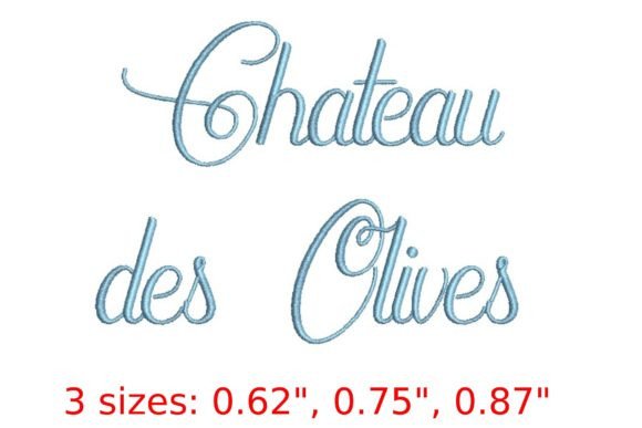 Chateau Des Olives Embroidery Font: A Designer’s Honest Review
