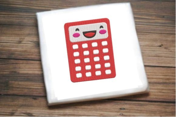 Cheerful Calculator Embroidery Design Review for Apparel