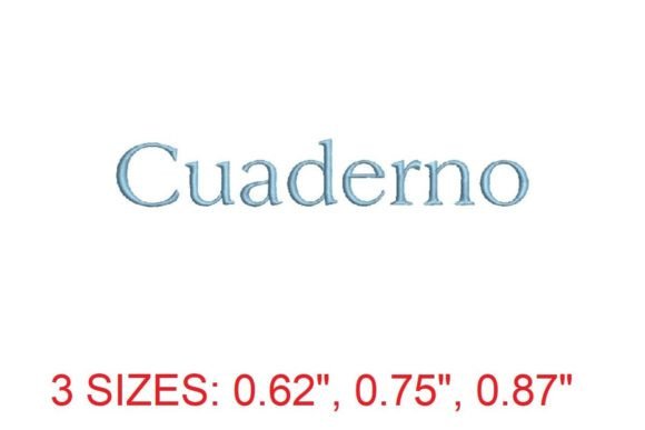 Cuaderno Embroidery Font: A Designer’s Personalization Review