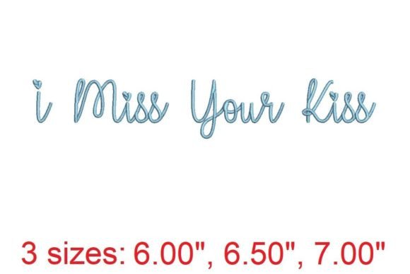 I Miss Your Kiss Embroidery Font: A Designer’s Review
