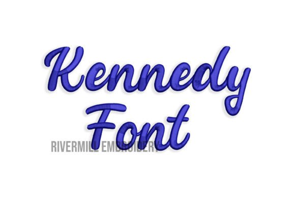 Kennedy Font: A Seasonal Embroidery Staple