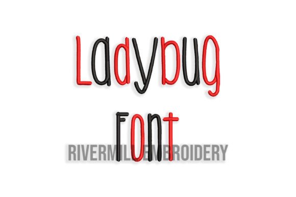 Ladybug Font Review: Seasonal Embroidery Magic
