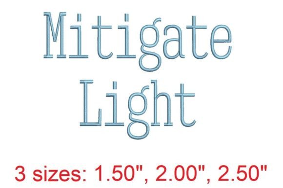 Mitigate LT Embroidery Font Review for Etsy Sellers