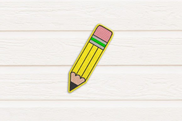 Pencil ITH Feltie Applique: An Honest Embroidery Review