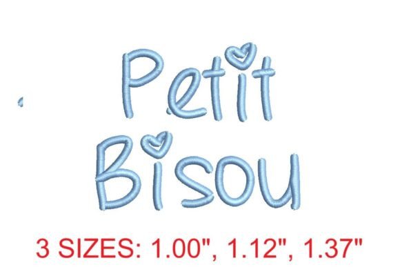 Petit Bisou Medium Embroidery Font Review for Craft Fairs