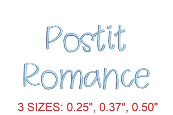 Postit Romance Embroidery Font: A Designer’s Review