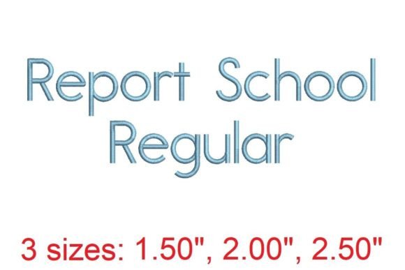 Report School RG Font: Boutique Sweatshirt Review