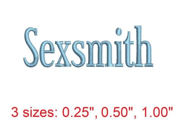 Sexsmith Embroidery Font: A Designer's Review for Branded Merch