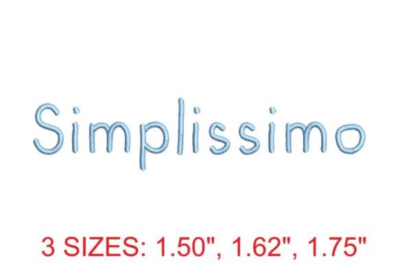 Simplissimo Medium Embroidery Font: A Seasonal Review