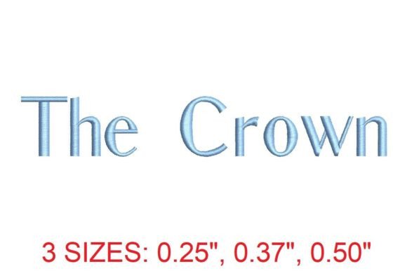 The Crown Embroidery Font: A Designer’s Gift Review