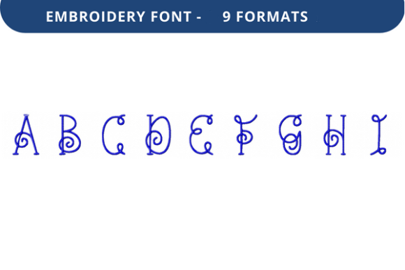 Vine Nouveau Font A to I: An Embroidery Seller’s Honest Review